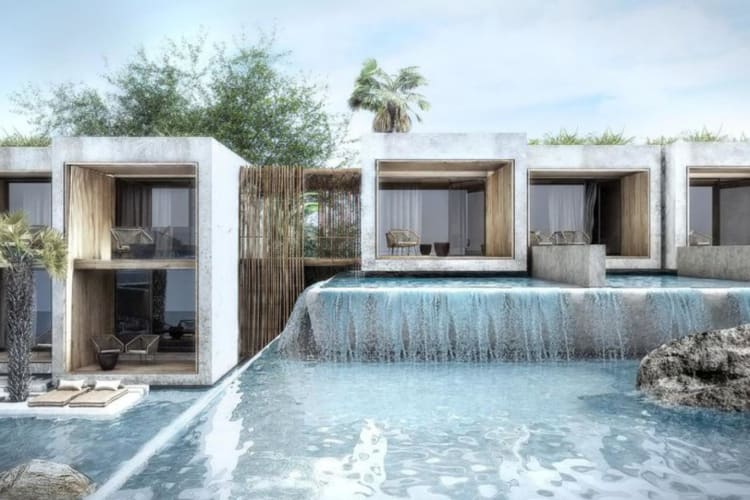 Swim up suites